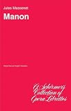Massenet, Jules: Manon: Sheet Music Massenet, Jules: Manon: Sheet Music