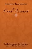 Stendahl, Krister: Final Account: Paul's Letter to the Romans