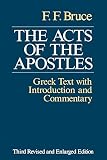 Bruce, Frederick Fyvie: The Acts of the Apostles: The Greek Text With Introduction and Commentary Bruce, Frederick Fyvie: The Acts of the Apostles: The Greek Text With Introduction and Commentary