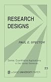 Spector, Paul: Research Designs