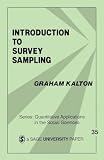 Kalton: Introduction to Survey Sampling