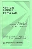 Forthofer, Ronald N.: Analyzing Complex Survey Data Forthofer, Ronald N.: Analyzing Complex Survey Data