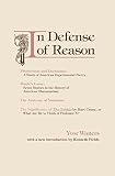 Winters, Yvor: In Defense of Reason Winters, Yvor: In Defense of Reason