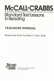 McCall, William A.: Standard Test Lessons in Reading McCall, William A.: Standard Test Lessons in Reading