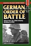 Mitcham, Samuel W.: German Order of Battle: Panzer, Panzer Grenadier, and Waffen Ss Divisions in World War II