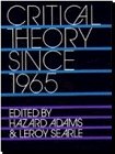 Adams, Hazard: Critical Theory Since 1965 Adams, Hazard: Critical Theory Since 1965