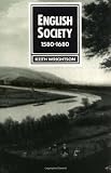 Wrightson, Keith: English Society, 1580-1680