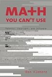 Klemens, Ben: Ma+H You Can't Use: Patents, Copyright, and Software Klemens, Ben: Ma+H You Can't Use: Patents, Copyright, and Software