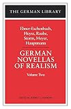 Eschenbach, Marie V.: German Novellas of Realism II