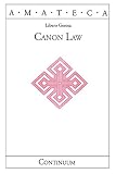 Gerosa, Libero: Canon Law