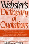 [???]: Webster's Dictionary of Quotations