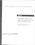 Rand Corporation: Establishing a Baseline and Reporting Performance for the Order and Ship Processes Rand Corporation: Establishing a Baseline and Reporting Performance for the Order and Ship Processes