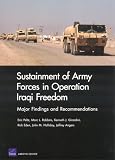 Eden, Rick: Sustainment Of Army Forces In Operation Iraqi Freedom: Major Findings and Recommendations Eden, Rick: Sustainment Of Army Forces In Operation Iraqi Freedom: Major Findings and Recommendations