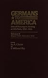 Glazier, Ira A.: Germans to America: Lists of Passengers Arriving at U.S. Ports, 1850-1855 August 1854-December 1854 Glazier, Ira A.: Germans to America: Lists of Passengers Arriving at U.S. Ports, 1850-1855 August 1854-December 1854