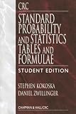Zwillinger, Daniel: CRC Standard Probability and Statistics Tables and Formulae