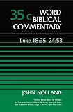 Nolland, John: Word Biblical Commentary: Luke 18 35-24 53 Nolland, John: Word Biblical Commentary: Luke 18 35-24 53