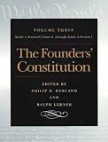 Kurland, Philip B.: The Founders' Constitution: Article 1, Section 8, Clause 5, Through Article 2, Section 1 Kurland, Philip B.: The Founders' Constitution: Article 1, Section 8, Clause 5, Through Article 2, Section 1