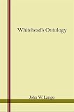 Lango, John: Whitehead's Ontology