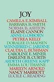 Kimball, Camilla E: Joy