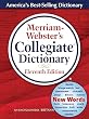 Merriam-Webster's Collegiate Dictionary (with CD-ROM) (Merriam Webster's Collegiate Dictionary)