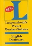 Langenscheidt Staff: Langenscheidt's Pocket Dictionary Merriam-Webster English Langenscheidt Staff: Langenscheidt's Pocket Dictionary Merriam-Webster English