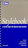 Grover, Robert O.: Stylebook for Writers and Editors