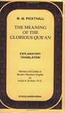 Pickthall, Muhammad M.: The Meaning of the Glorious Qur'an