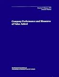 Peterson, David R.: Company Performance and Measures of Value Added