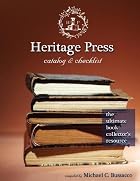 Heritage Press Catalog & Checklist: The&hellip;