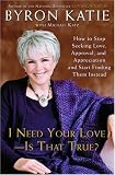 Katie, Byron: I Need Your Love - Is That True?: How to Find All the Love, Approval, and Appreciation You Want Katie, Byron: I Need Your Love - Is That True?: How to Find All the Love, Approval, and Appreciation You Want