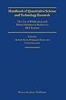 Handbook Of Quantitative Science And Technology Research: The Use Of Publication And Patent Statistics In Studies Of S&T Systems
