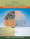 Wingersky, Joy: Writing Paragraphs And Essays: Integrating Reading, Writing, And Grammar Skills