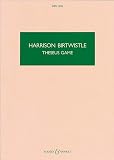Birtwistle, Harrison: Theseus Game: For Large Ensemble With Two Conductors Birtwistle, Harrison: Theseus Game: For Large Ensemble With Two Conductors