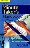 Watson, Jane: The Minute Taker's Handbook Watson, Jane: The Minute Taker's Handbook