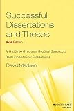 Madsen, David: Successful Dissertations and Theses: A Guide to Graduate Student Research from Proposal to Completion Madsen, David: Successful Dissertations and Theses: A Guide to Graduate Student Research from Proposal to Completion