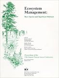 Mitchell, Richard S.: Ecosystem Management: Rare Species and Significant Habitats Mitchell, Richard S.: Ecosystem Management: Rare Species and Significant Habitats