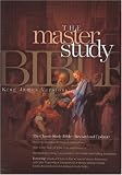 [???]: The Master Study Bible: King James Version Black Bonded Leather