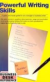 National Seminars Staff: Powerful Writing Skills : A Quick and Handy Guide for Any Manager or Business Owner National Seminars Staff: Powerful Writing Skills : A Quick and Handy Guide for Any Manager or Business Owner