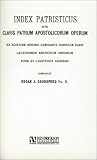 Goodspeed, Edgar J.: Index Patristicus Goodspeed, Edgar J.: Index Patristicus