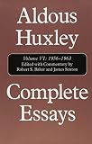 Baker, Robert S.: Complete Essays Vol. VI: 1956-1963 Baker, Robert S.: Complete Essays Vol. VI: 1956-1963