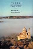 Rowe, Colin: Italian Architecture of the 16 Century Rowe, Colin: Italian Architecture of the 16 Century