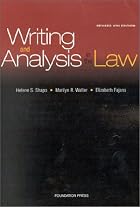 Writing and Analysis in the Law (Textbook)&hellip;