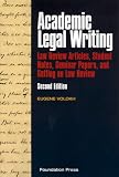 Volokh, Eugene: Academic Legal Writing