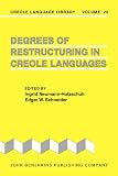 Schneider, Edgar W.: Degrees of Restructuring in Creole Languages Schneider, Edgar W.: Degrees of Restructuring in Creole Languages