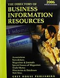 Gottlieb, Richard: Directory of Business Information Resources 2006 Gottlieb, Richard: Directory of Business Information Resources 2006