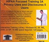 Farb, Daniel: HIPAA Focused Training 3A: Privacy Uses And Disclosures,5 Users Farb, Daniel: HIPAA Focused Training 3A: Privacy Uses And Disclosures,5 Users