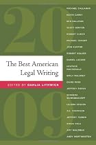 The Best American Legal Writing 2009 by&hellip;