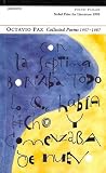 Paz, Octavio: Collected Poems, 1957-87 Paz, Octavio: Collected Poems, 1957-87