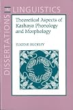 Buckley, Eugene: Theoretical Aspects of Kashaya Phonology and Morphology Buckley, Eugene: Theoretical Aspects of Kashaya Phonology and Morphology