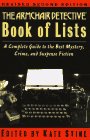 Stine, Kate: The Armchair Detective Book of Lists
